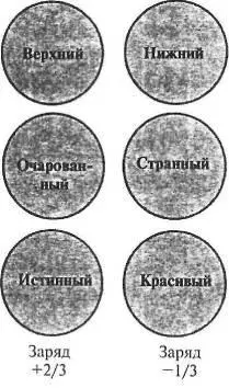 Рис 23 Кварки Рис 24 Пептоны семейство 1 электрон и электронное - фото 12