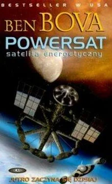 Ben Bova Powersat — satelita energetyczny обложка книги