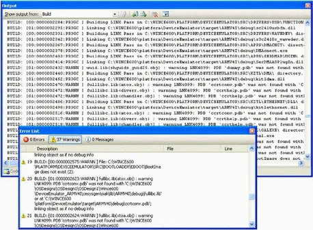Figure 26Output window and Error List window with build information in Visual - фото 17