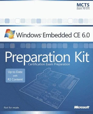 Nicolas Besson Microsoft Windows Embedded CE 6.0 Exam Preparation Kit обложка книги