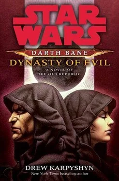 Drew Karpyshyn Darth Bane 3: Dinasty of Evil обложка книги