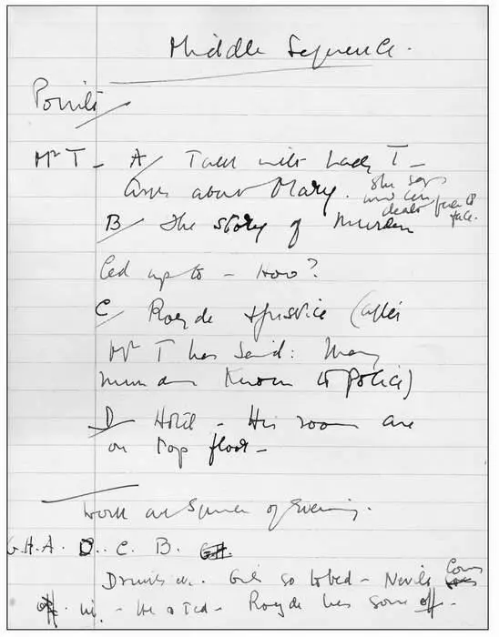 Detailed plotting for Towards Zero see opposite page Notebook 14 shows this - фото 13