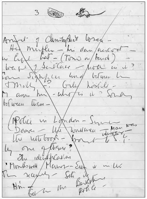 An amusing rebus in Notebook 56 heads the top of the first of only two pages to - фото 24