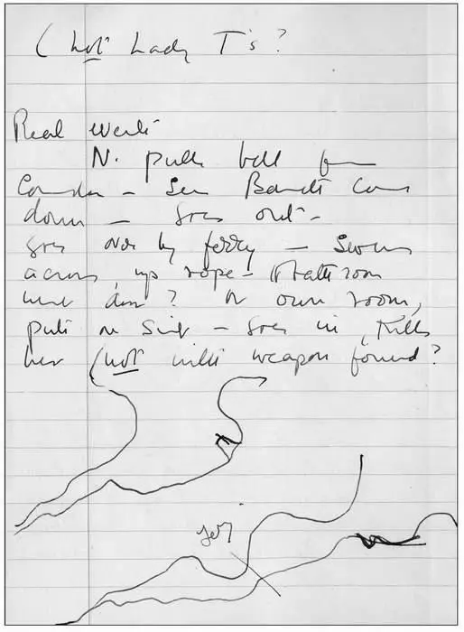 This page from Notebook 32 shows both Nevilles actions on the night of the - фото 70