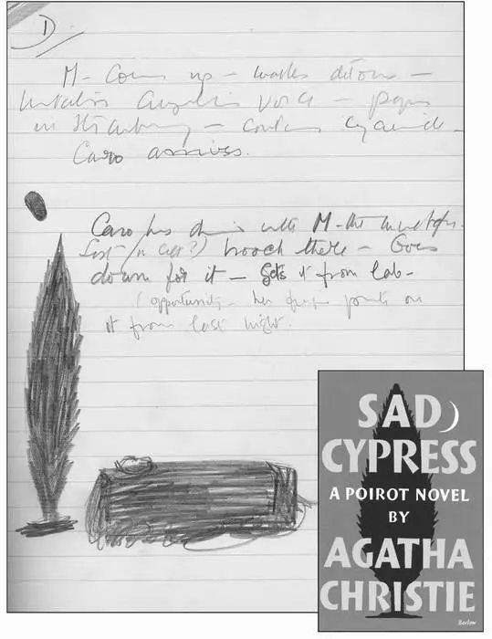 This sketch appears inexplicably in Notebook 35 during the plotting of Five - фото 83