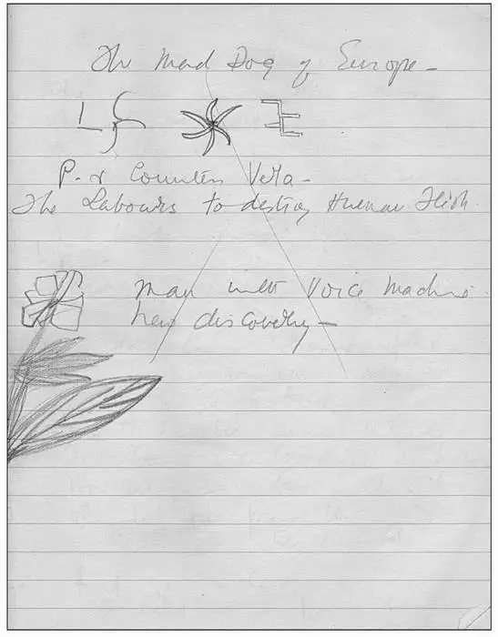 This page from Notebook 62 during the original plotting of The Capture of - фото 87