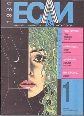 Брайан Олдисс «Если», 1994 № 01 обложка книги