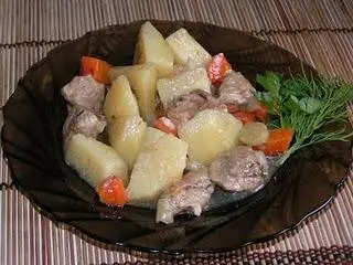 Картошка 1 кг Морковь 12 шт Репчатый лук 2 шт Мясо 500600 г Зелень Соль - фото 22