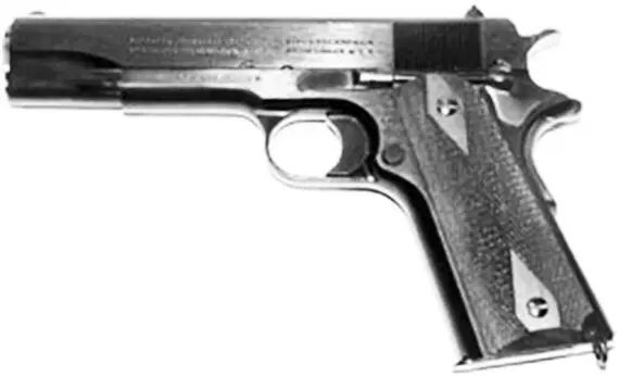 Рис 7 Автоматический пистолет Кольт М1911 Пистолет М1911 американской - фото 11