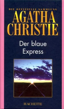 Agatha Christie Der Blaue Express обложка книги