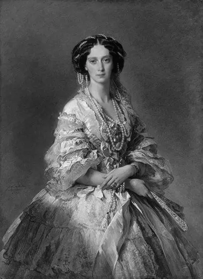 Императрица Мария Александровна ФКВинтерхальтер 1857 г Императрица Мария - фото 8