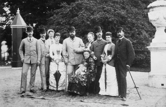 Датская королевская и русская императорская семьи в Дании Фото 1890х гг - фото 12