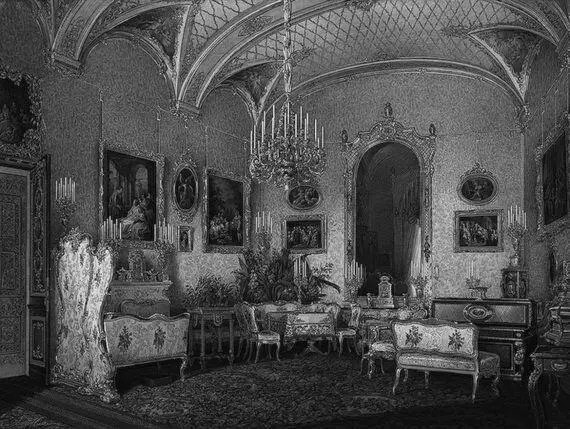 ЭП Гау Белая гостиная имп Александры Федоровны 1860 г ЭП Гау - фото 89