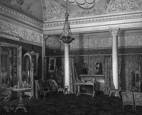 ЭП Гау Спальня имп Александры Федоровны 1859 г Из перепланировок - фото 94