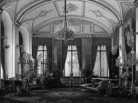 Л Премацци Малиновый кабинет имп Марии Александровны 1857 г ЭП Гау - фото 100