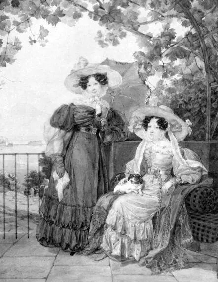 A И Брюллов Гр ЕА Воронцова и кн ЕМ Голицына 18241825 гг При - фото 139