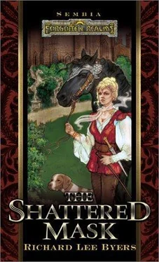 Richard Byers The Shattered Mask обложка книги