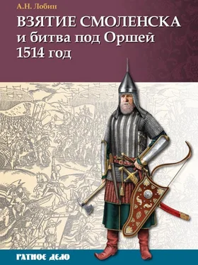Алексей Лобин Взятие Смоленска и битва под Оршей 1514 г. обложка книги