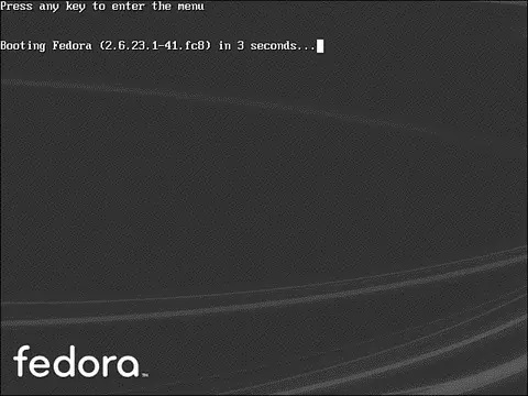 FIGURE 125 Boot Fedora with GRUB by pressing the Enter key or waiting 5 - фото 25