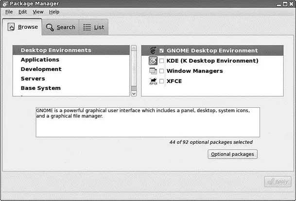 FIGURE 27 piruthelps you manage your selection of software Configuring - фото 37