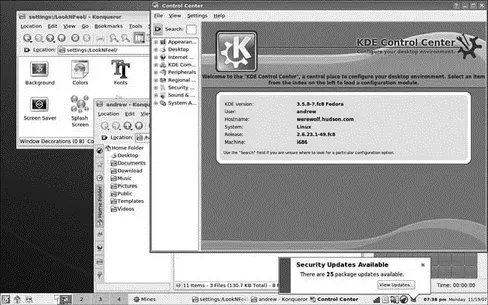 FIGURE 311 Unlimited customization options abound within KDE just be prepared - фото 51