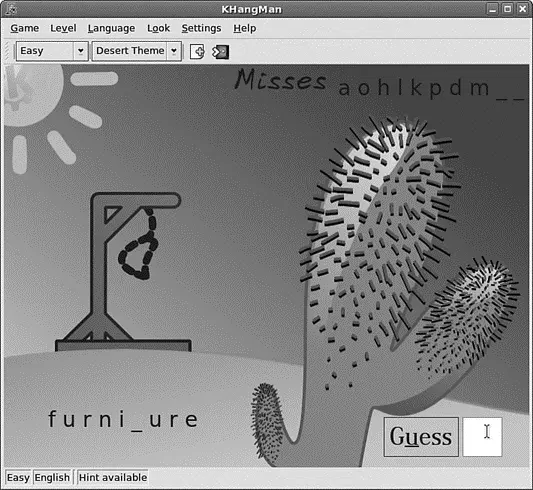 FIGURE 97 Enjoy a game of hangman with your kids and learn some language in - фото 116