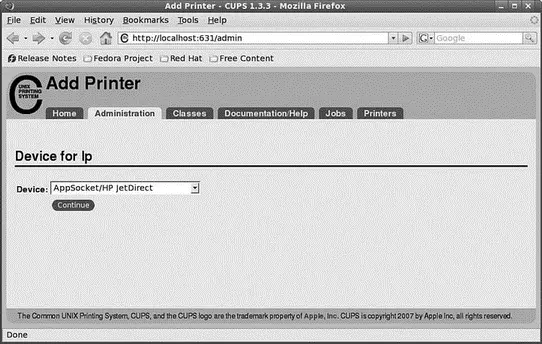 FIGURE 1914 Select how the printer is connected FIGURE 1915 Enter the - фото 162