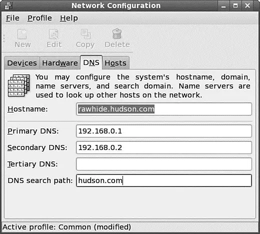 FIGURE 231 The GUI Network Configuration tool is one of Fedoras bestdesigned - фото 168