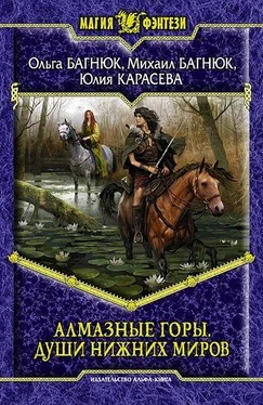 Михаил Багнюк Алмазные горы. Души нижних миров обложка книги