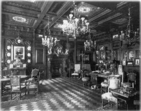 Интерьер купеческой квартиры 1900е гг Комната в доходном доме 1900е гг - фото 5