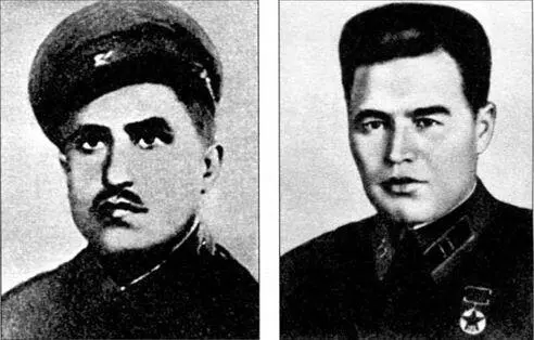 Герои обороны Брестской крепости предвоенные фото С Г Матевосян П М - фото 30