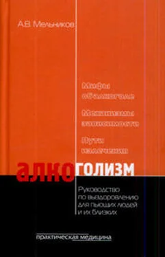 Александр Мельников Алкоголизм обложка книги