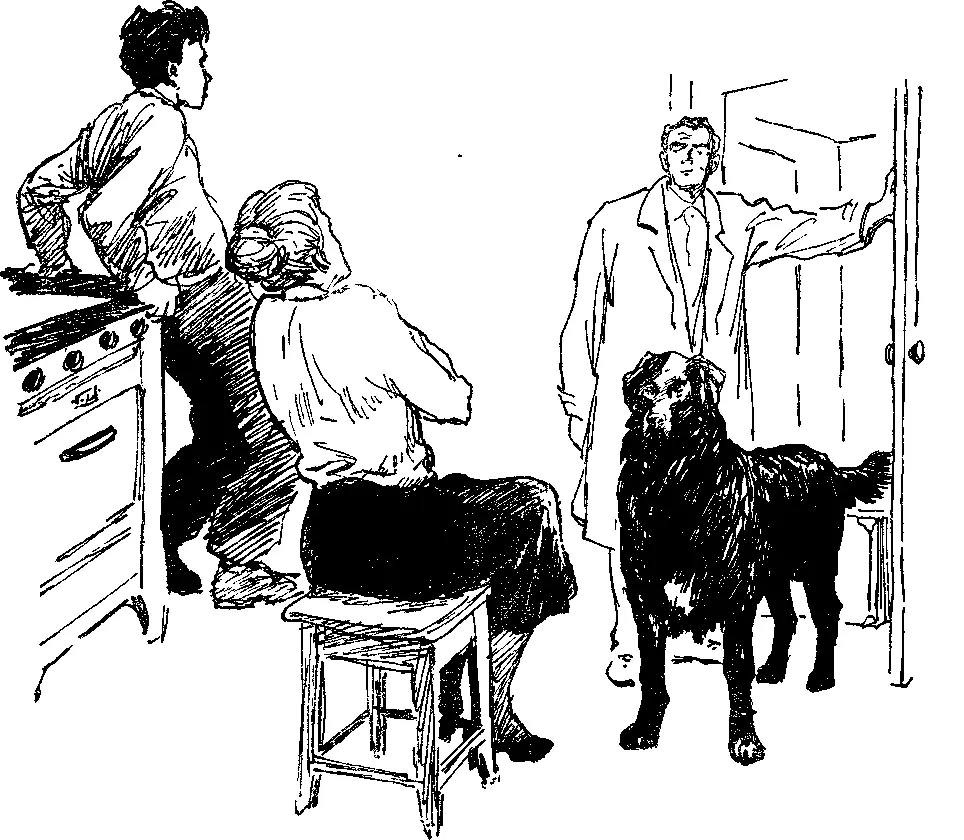 Бой сделал два шага слегка приподнял голову из полуоткрытой пасти высунулся - фото 30