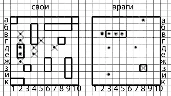 Балда Поле для игры таблица из 25 клеток 5x5 В ее центральный - фото 3