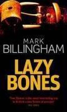 Mark Billingham Lazybones обложка книги