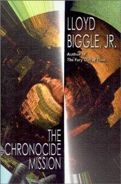 Lloyd Biggle Jr. The Chronocide Mission обложка книги