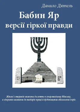 Данило Дятель Бабин Яр: версії гіркої правди обложка книги