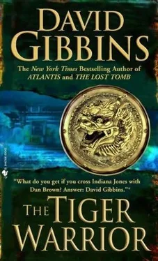 David Gibbins The Tiger warrior обложка книги