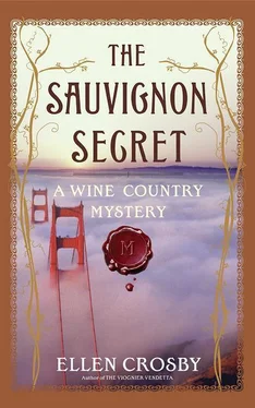 Ellen Crosby The Sauvignon Secret обложка книги