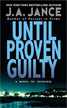 J. Jance Until Proven Guilty обложка книги