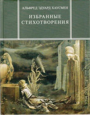 Альфред Хаусмен Избранные стихотворения обложка книги