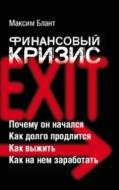 Максим Блант Финансовый кризис обложка книги