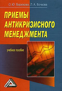 Олеся Бирюкова Приемы антикризисного менеджмента обложка книги