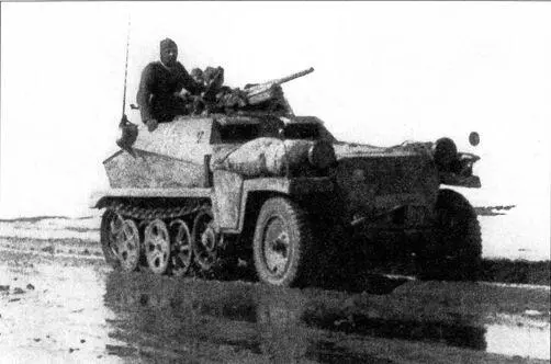 Бронетранспортер SdKfz25010 с 37мм противотанковой пушкой Pak3536 из - фото 31
