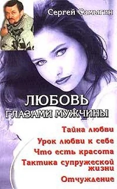 Сергей Самыгин Любовь глазами мужчины обложка книги