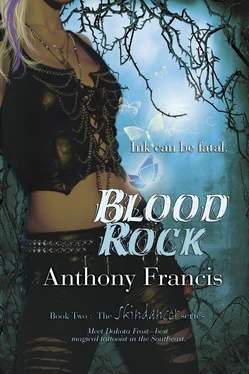 Anthony Francis Blood Rock обложка книги