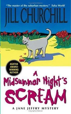 Jill Churchill A Midsummer Night's Scream обложка книги