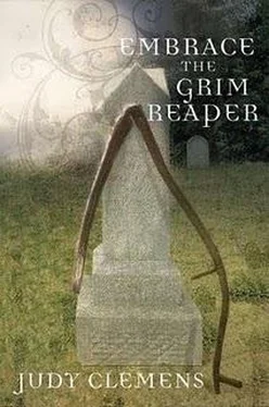 Judy Clemens Embrace the Grim Reaper обложка книги