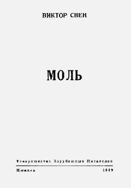 Виктор Свен Моль обложка книги