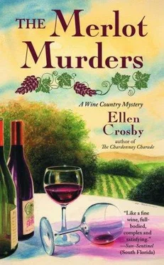 Ellen Crosby The Merlot Murders обложка книги